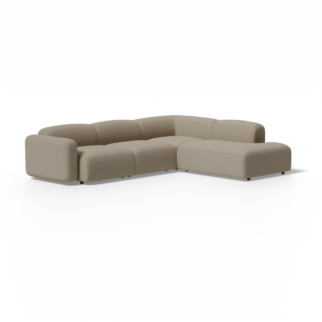 Four-Piece Soft Serve Sectional
