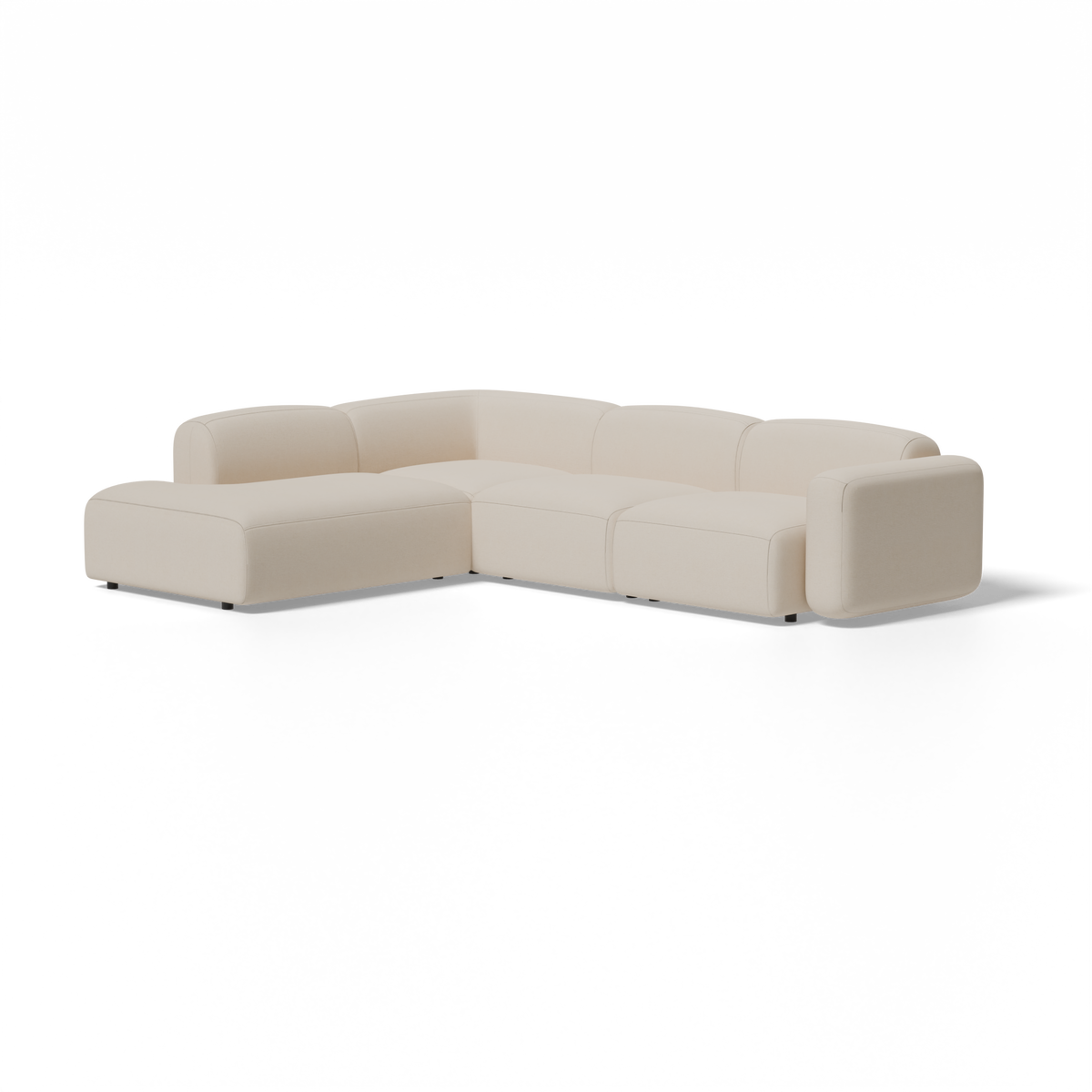 Four-Piece Soft Serve Sectional
