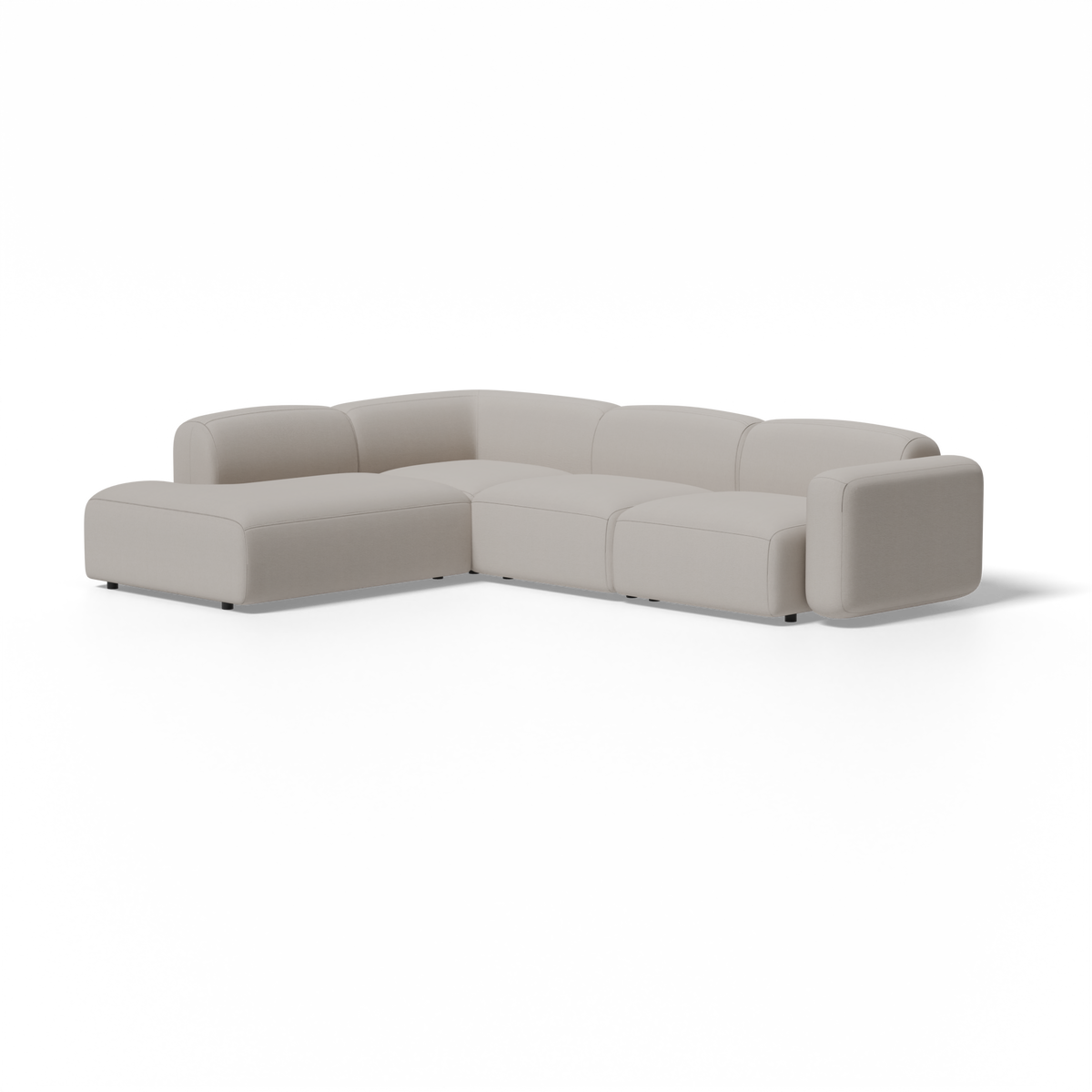 Four-Piece Soft Serve Sectional