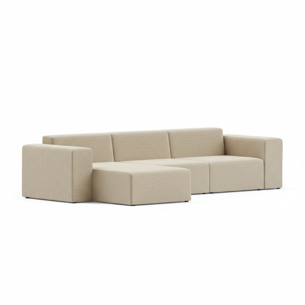 Three-Piece Form Sectional