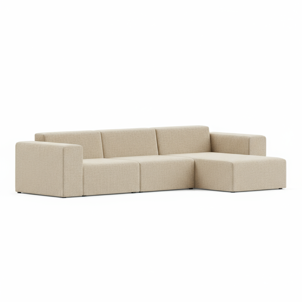 Three-Piece Form Sectional