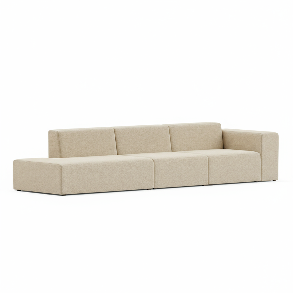 Three-Piece Form Sectional