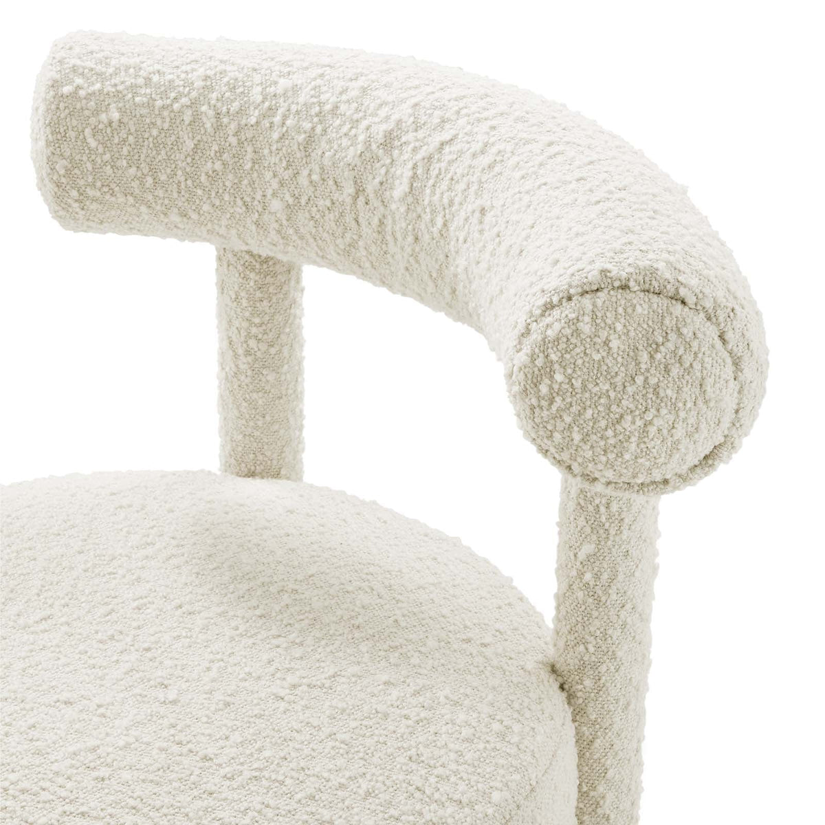 Toulouse Boucle Fabric Dining Chair