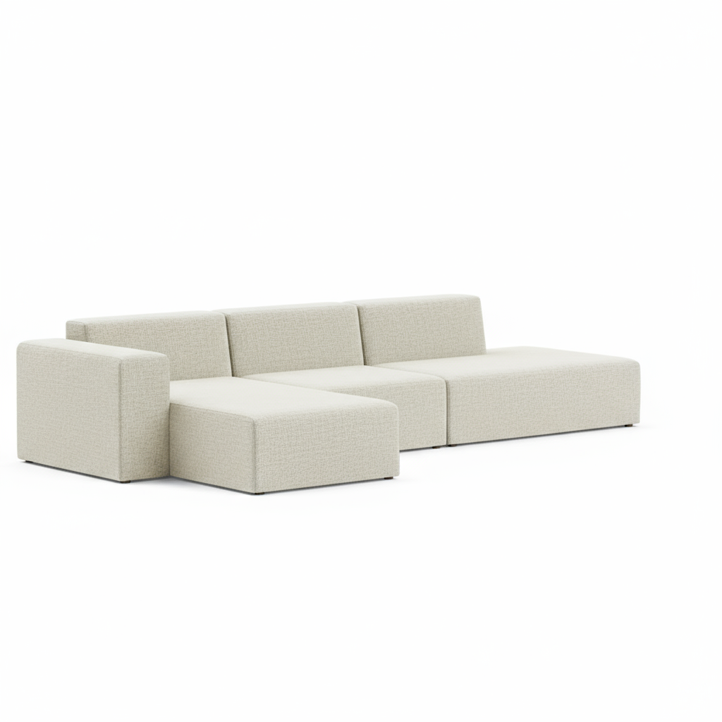 Three-Piece Form Sectional