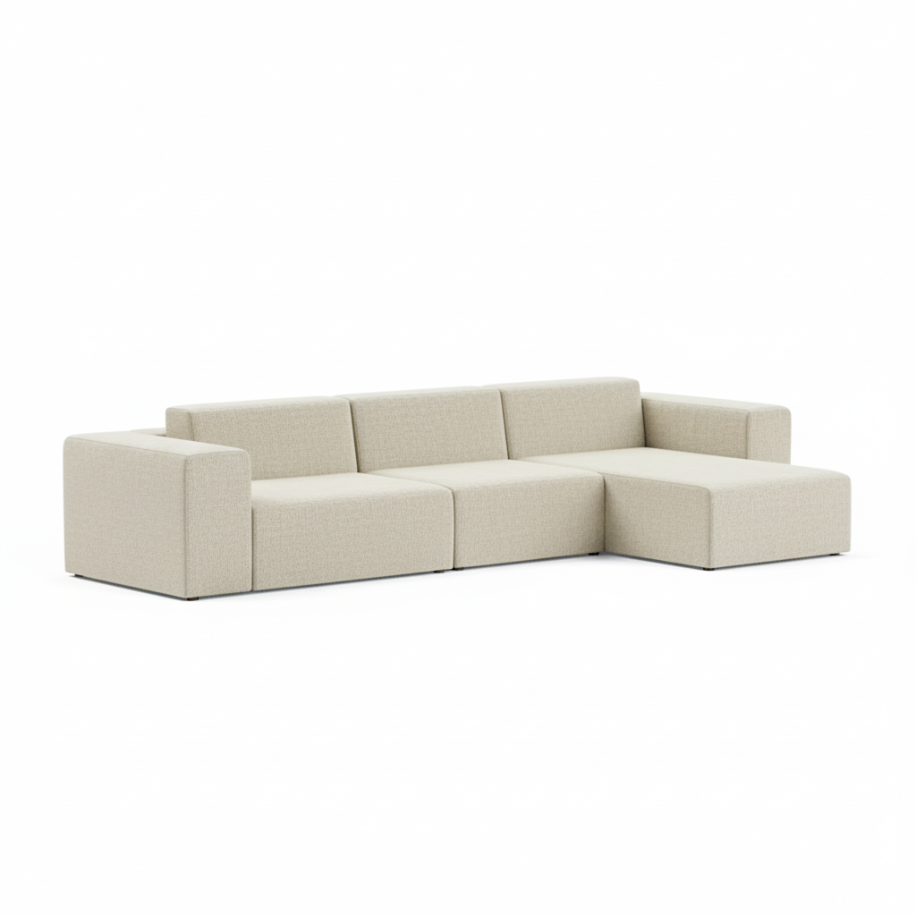 Three-Piece Form Sectional