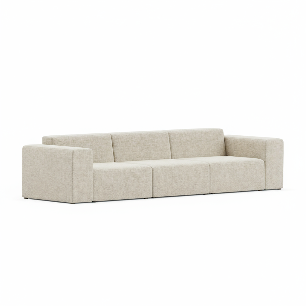 Three-Piece Form Sectional