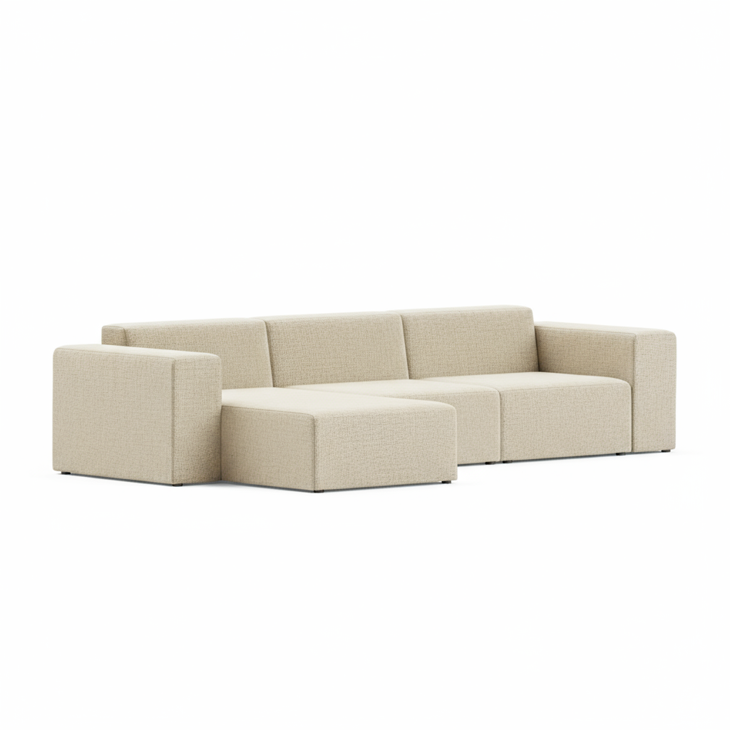 Three-Piece Form Sectional