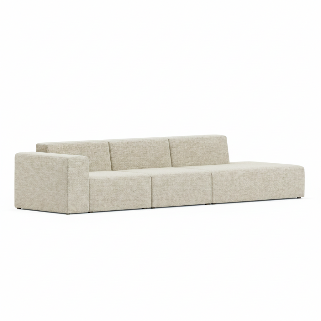 Three-Piece Form Sectional