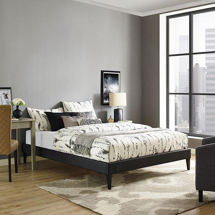 Rose Queen Vinyl Bed Frame