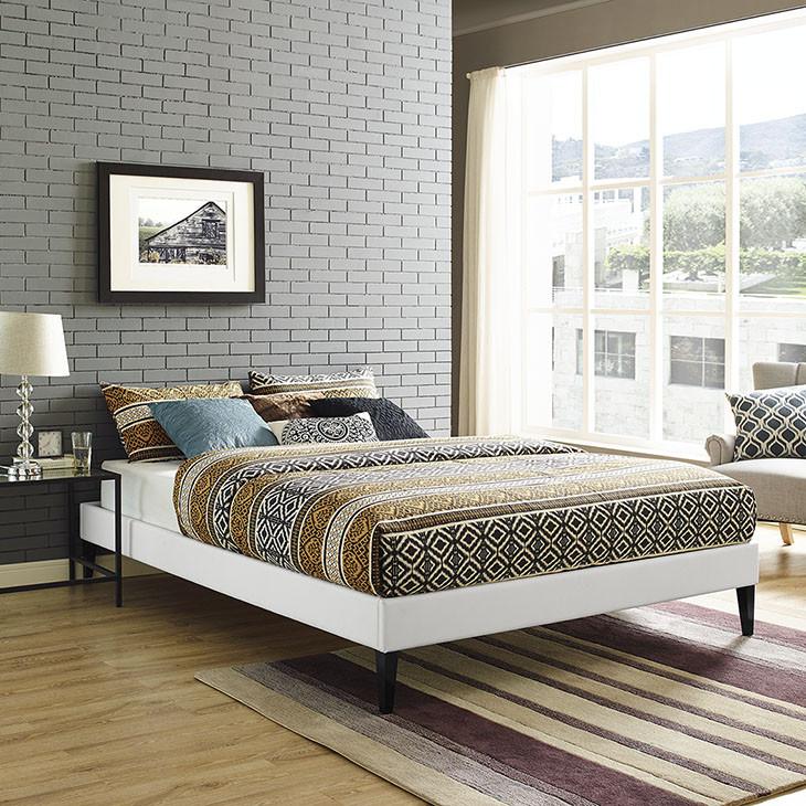 Rose Queen Vinyl Bed Frame