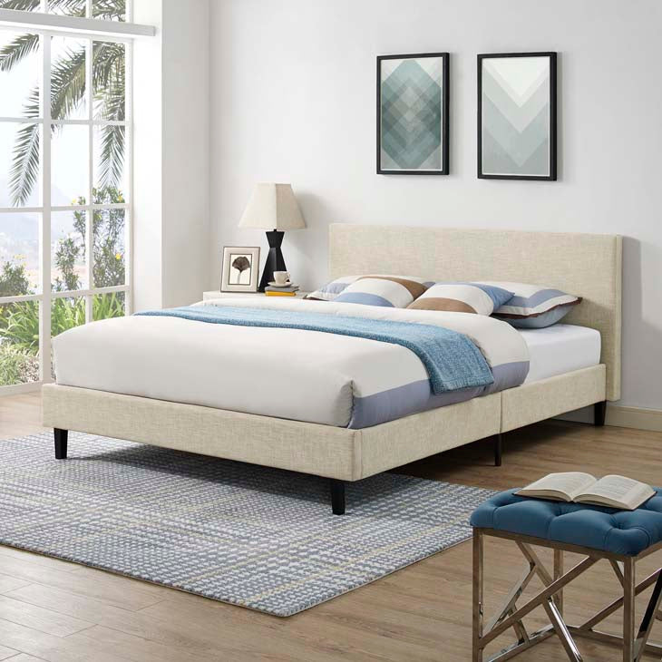 Emma Full Fabric Bed Frame