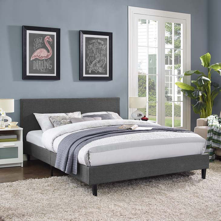 Emma Full Fabric Bed Frame