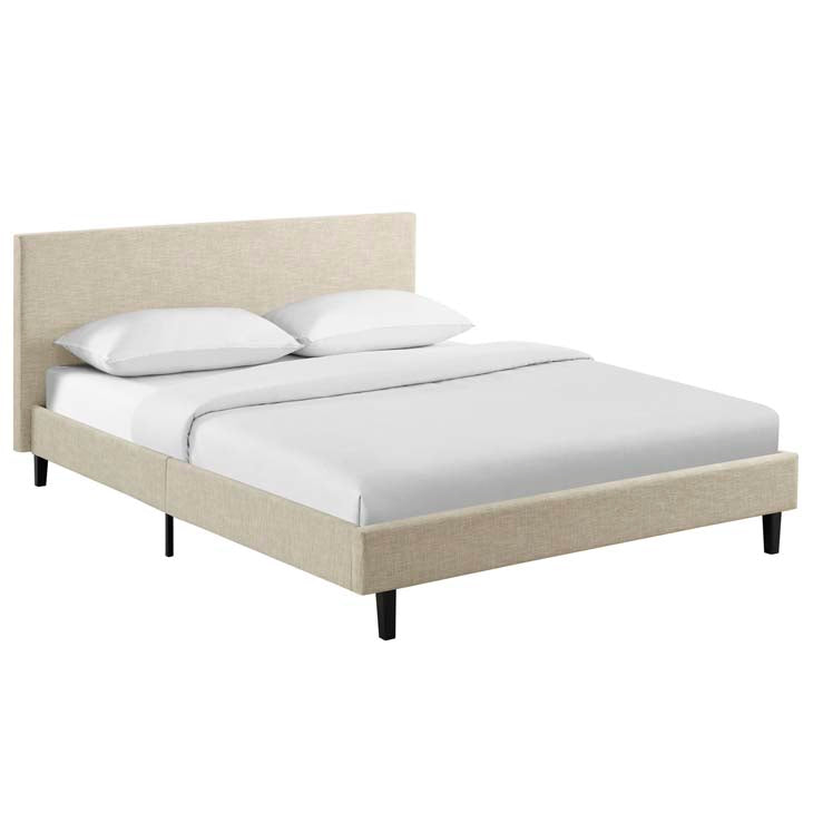 Emma Queen Fabric Bed Frame