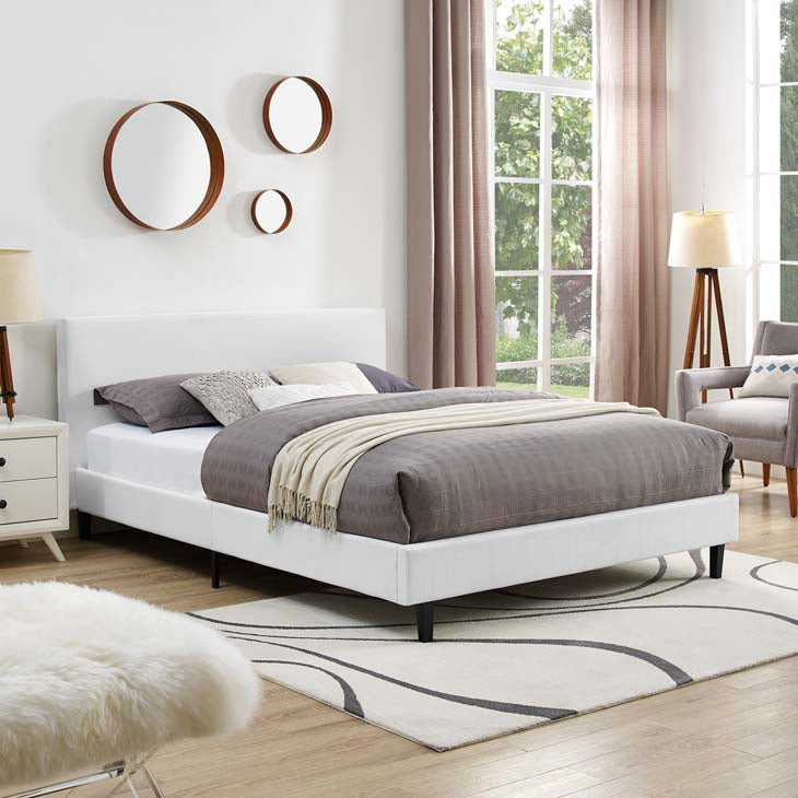 Emma Queen Fabric Bed Frame