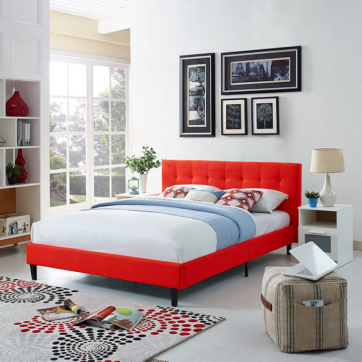 Linda Queen Fabric Bed Frame