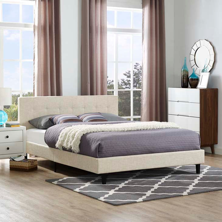 Linda Queen Fabric Bed Frame