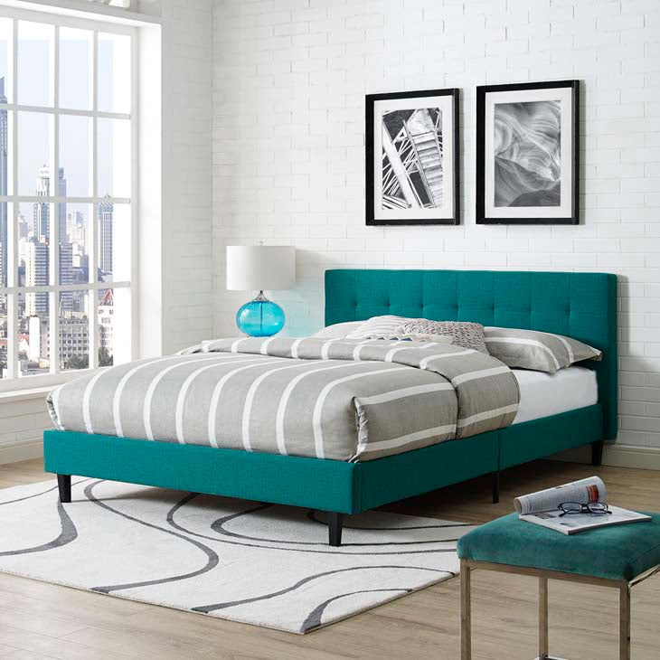 Linda Queen Fabric Bed Frame