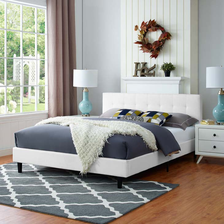 Linda Queen Fabric Bed Frame