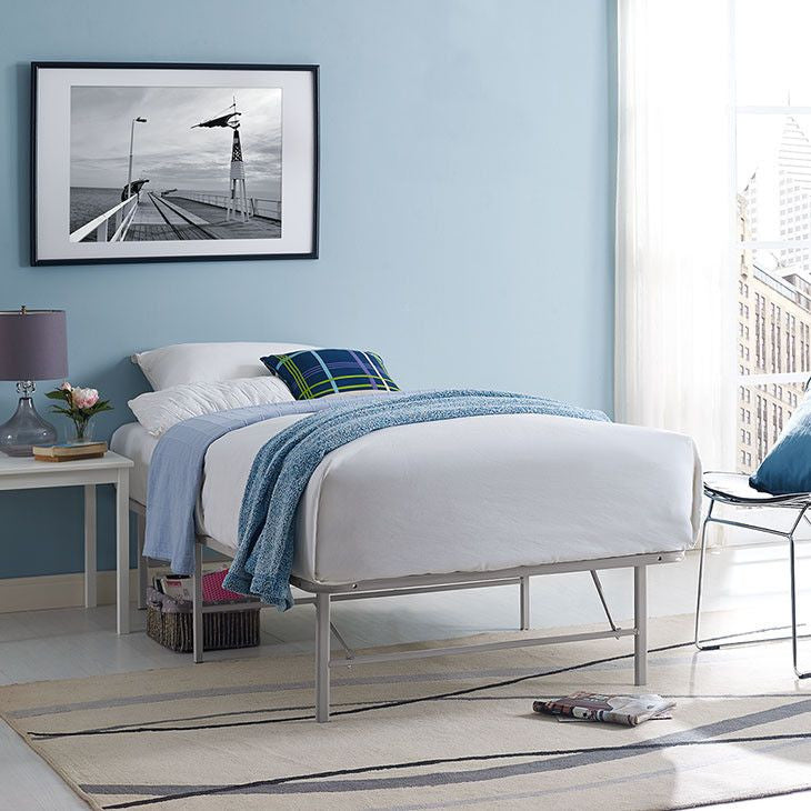 Orion Twin Stainless Steel Bed Frame