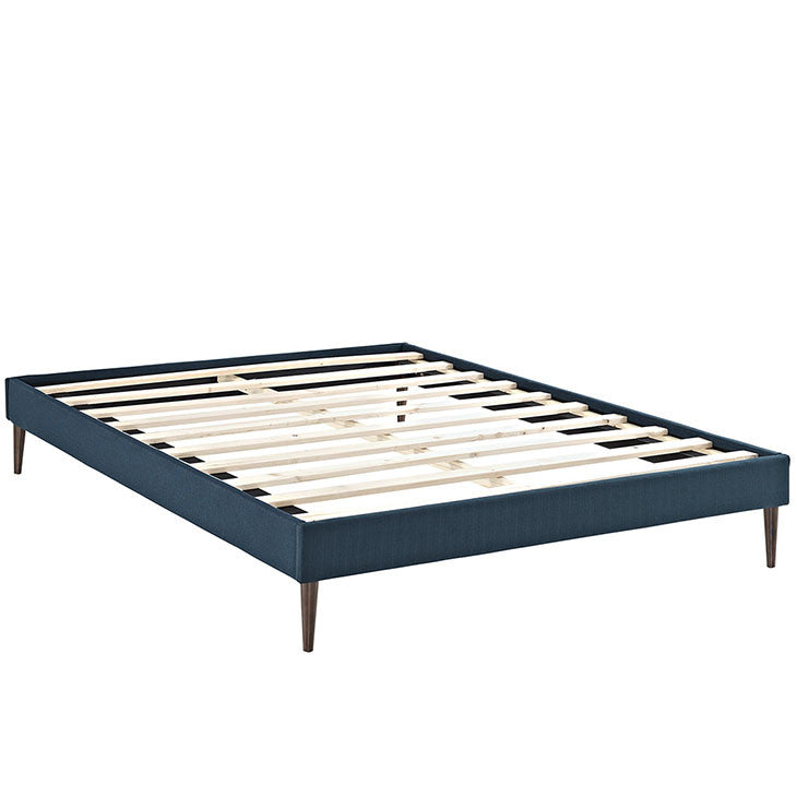 Cherry King Fabric Bed Frame