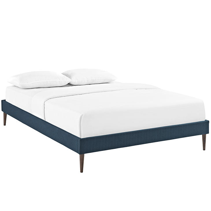 Cherry King Fabric Bed Frame