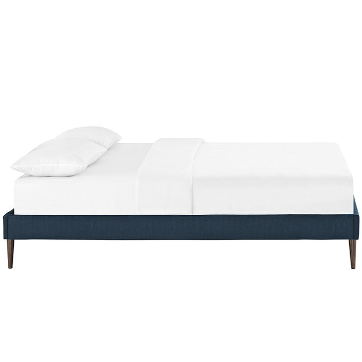 Cherry King Fabric Bed Frame