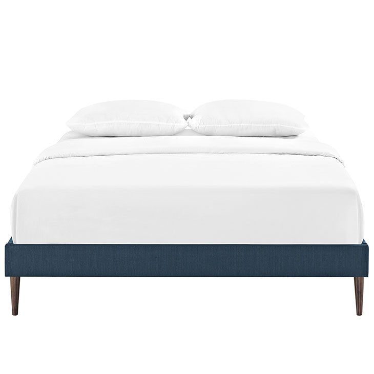 Cherry King Fabric Bed Frame