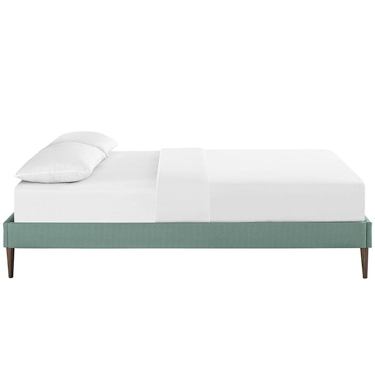 Cherry King Fabric Bed Frame