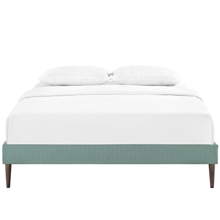 Cherry King Fabric Bed Frame