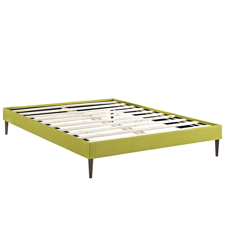 Cherry King Fabric Bed Frame