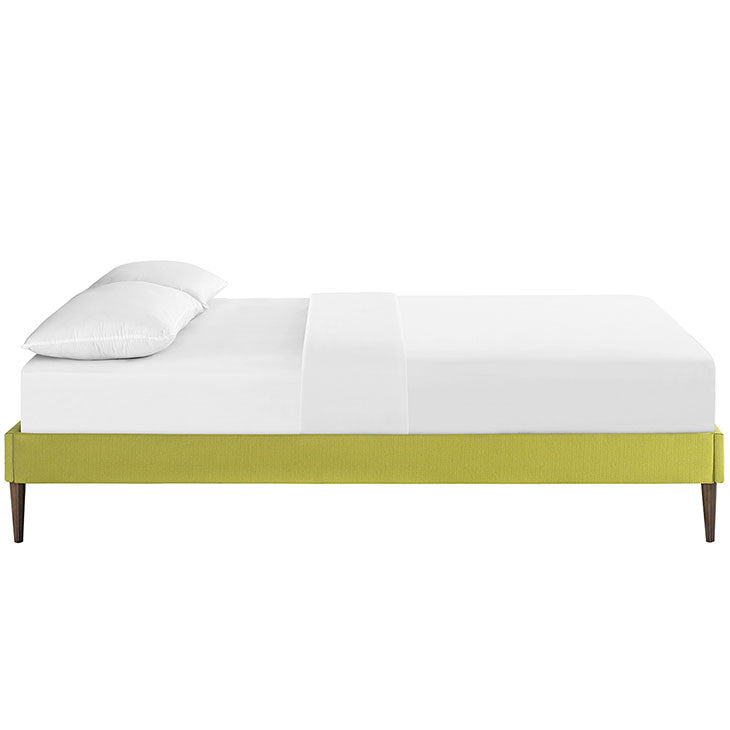 Cherry King Fabric Bed Frame