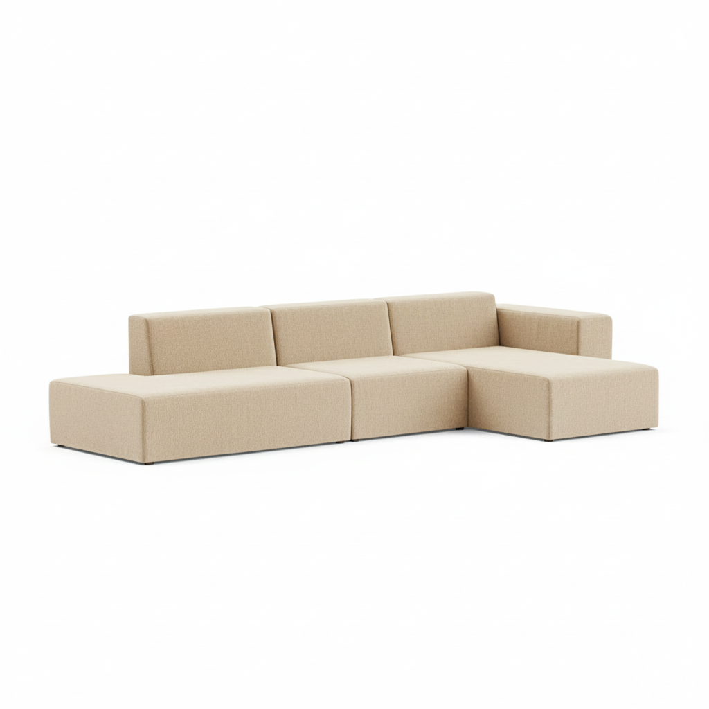 Three-Piece Form Sectional