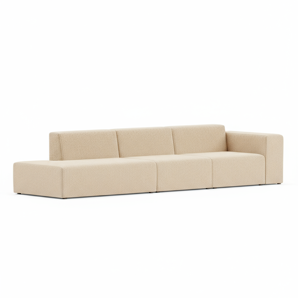 Three-Piece Form Sectional