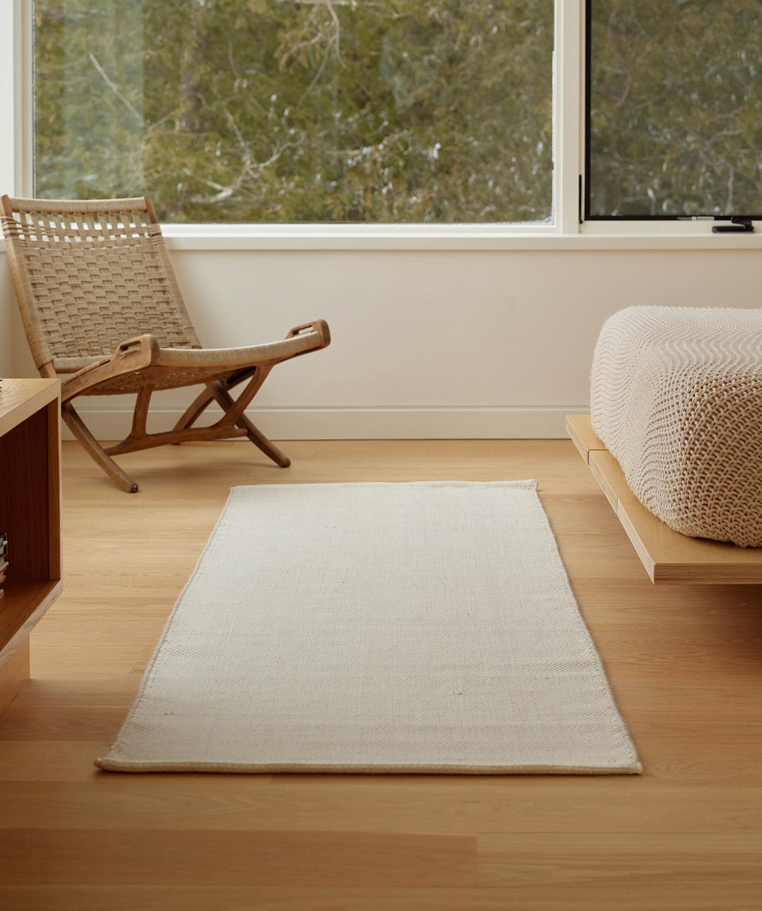 Grid Rug - Black/White