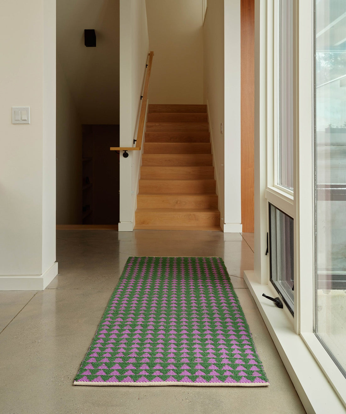 Peak Rug - Navy/Cream