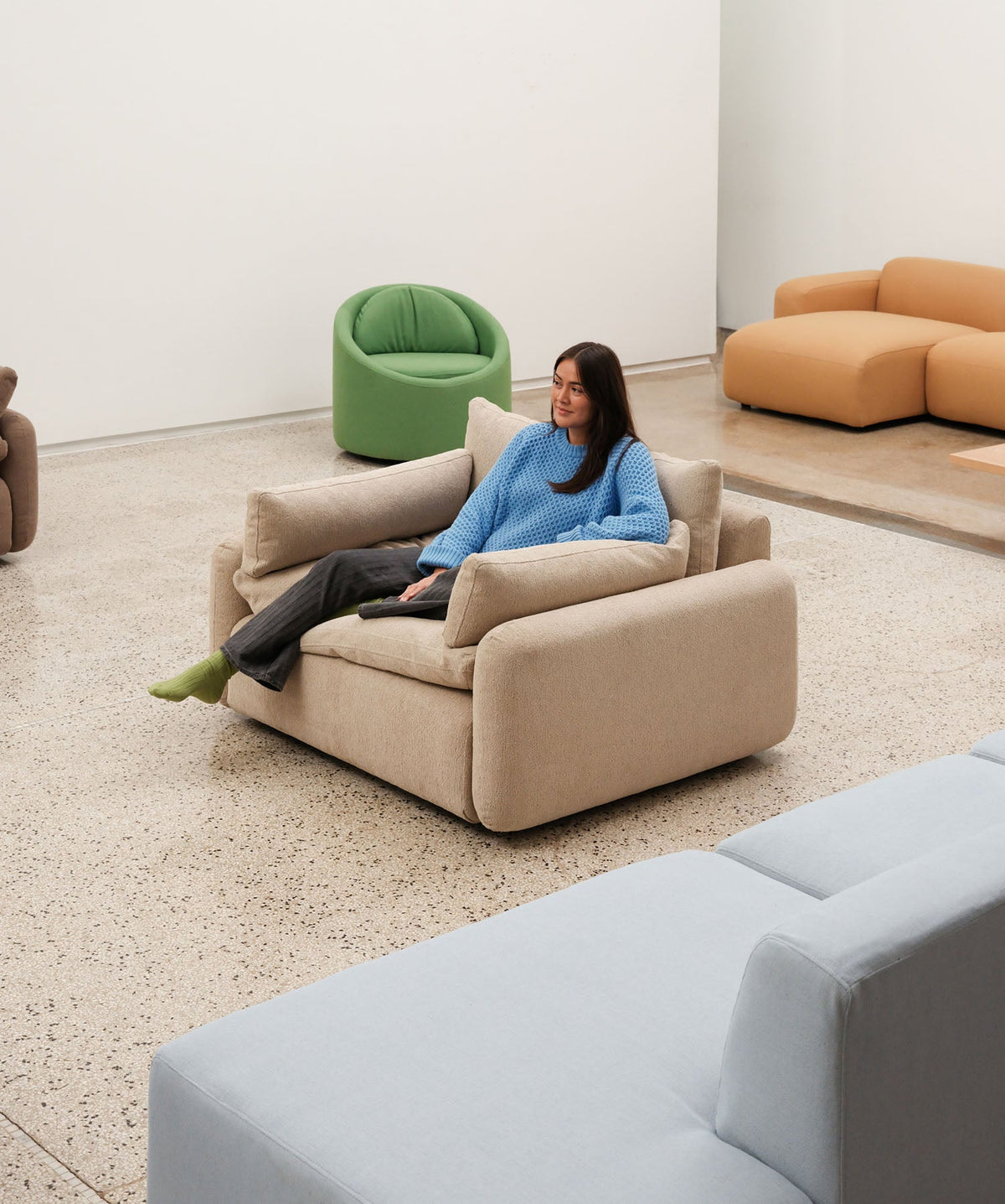 Sink Down Sectional
