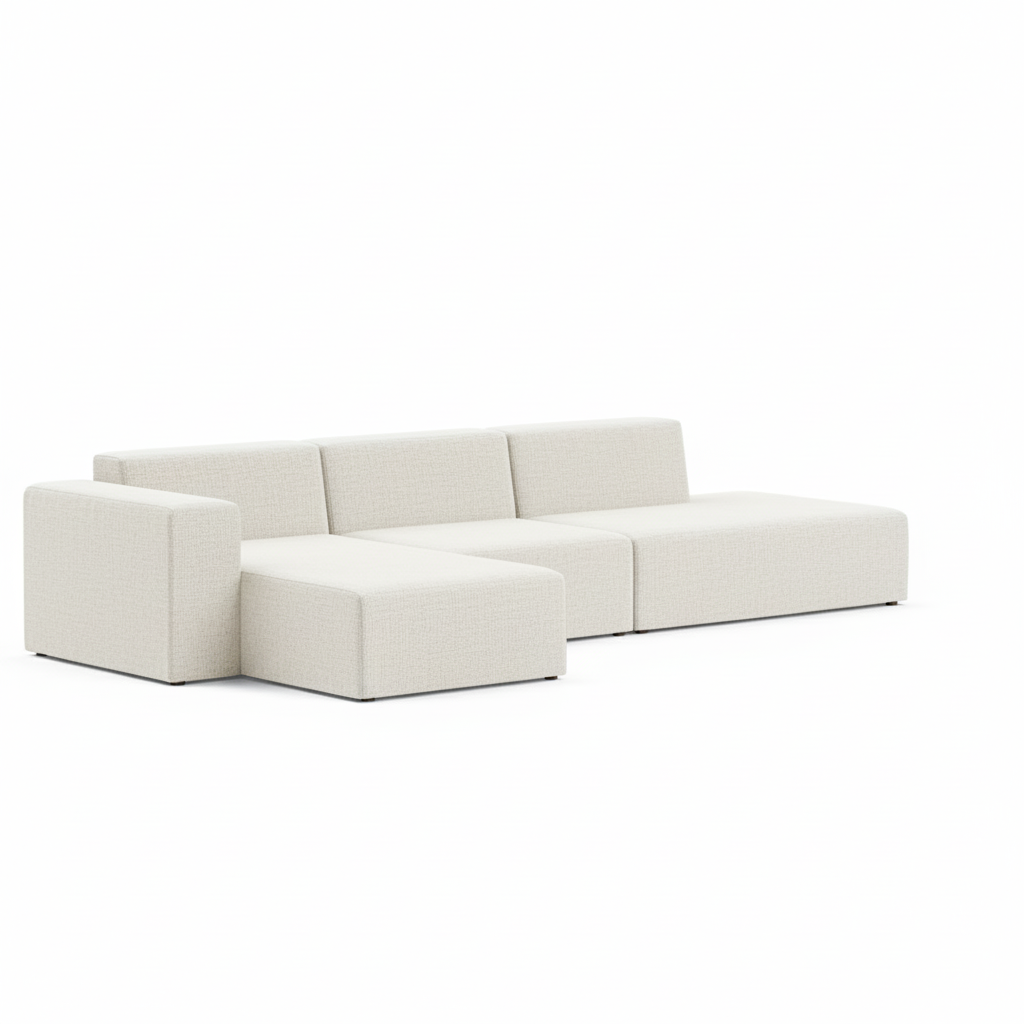 Three-Piece Form Sectional