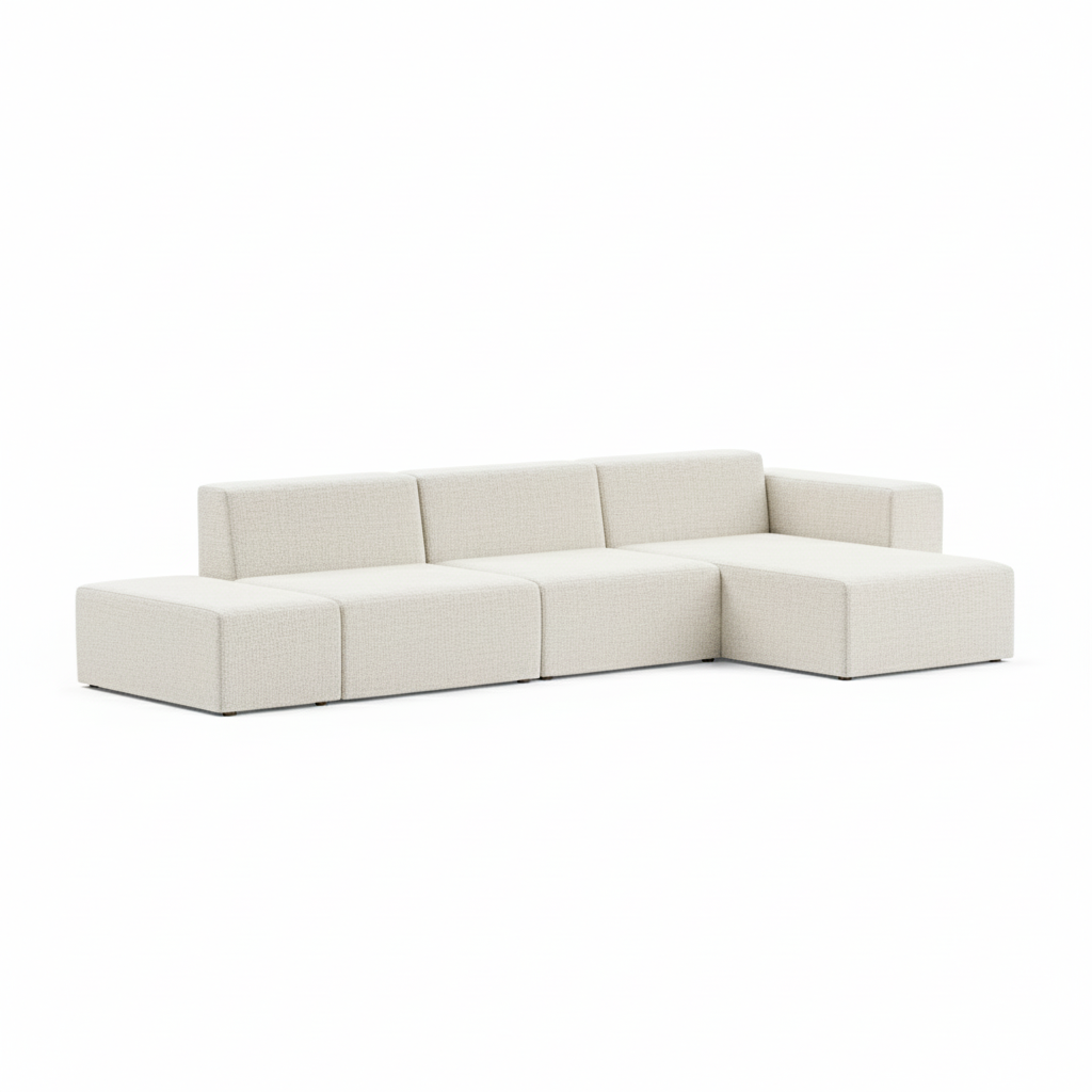 Three-Piece Form Sectional