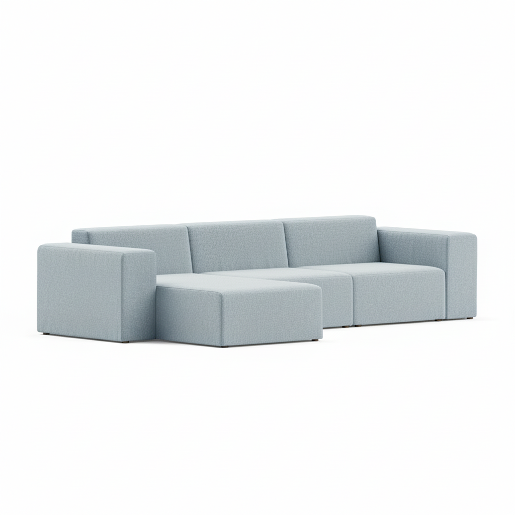 Three-Piece Form Sectional