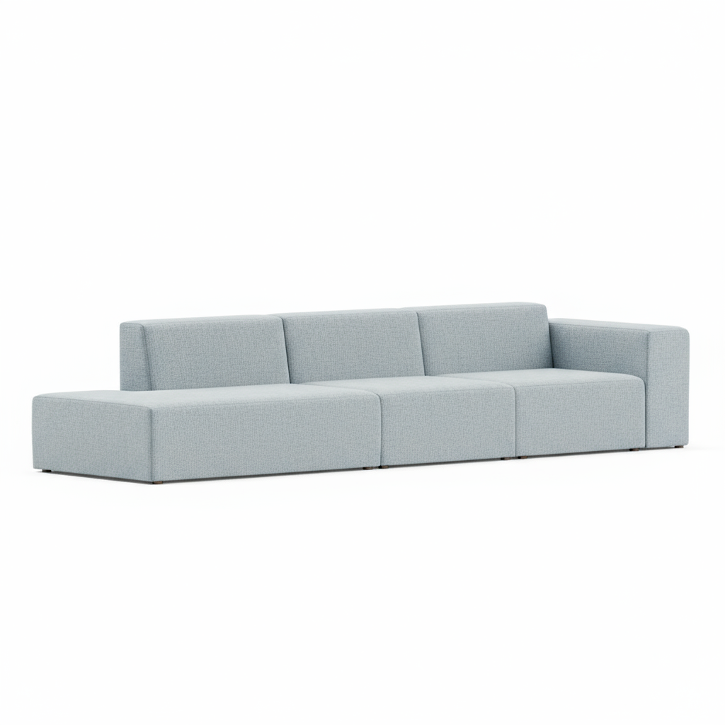 Three-Piece Form Sectional