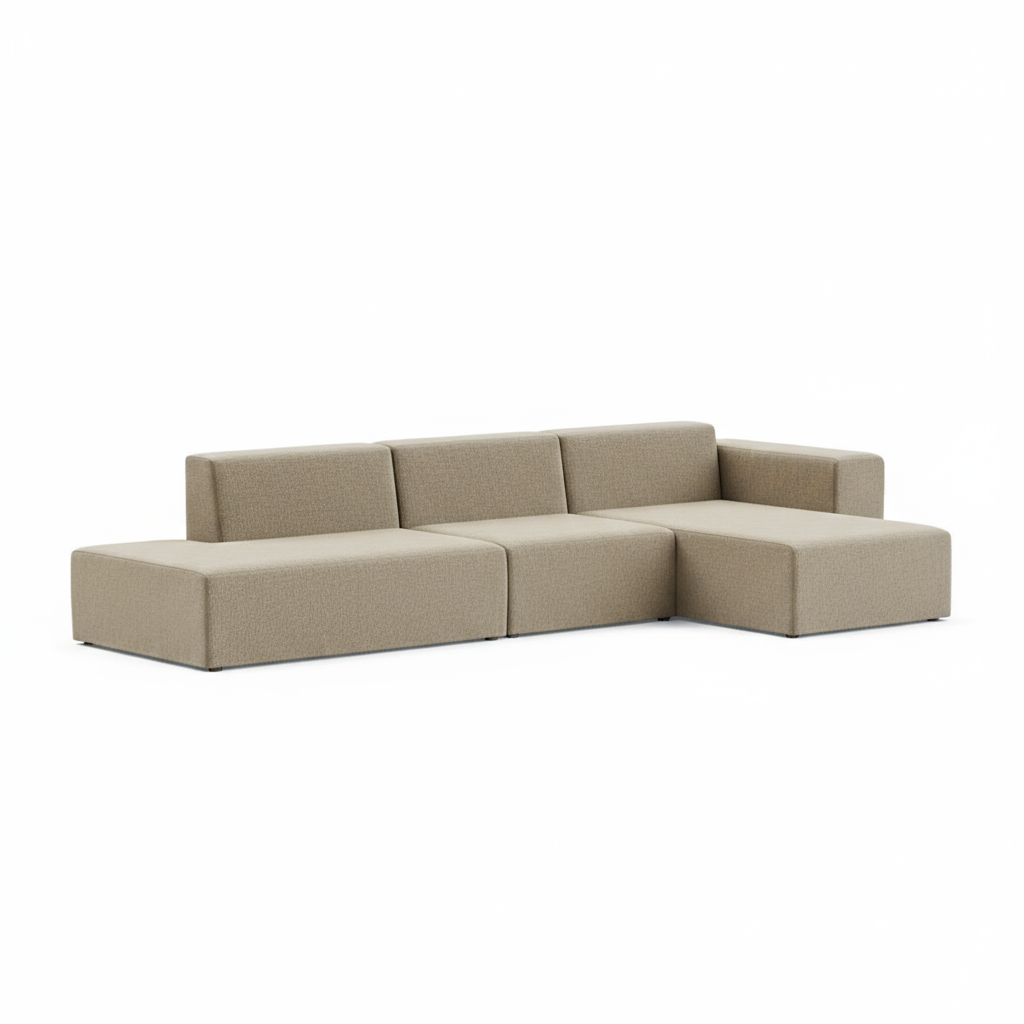 Three-Piece Form Sectional