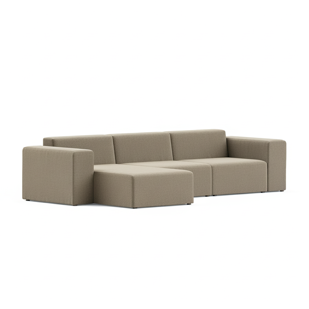 Three-Piece Form Sectional