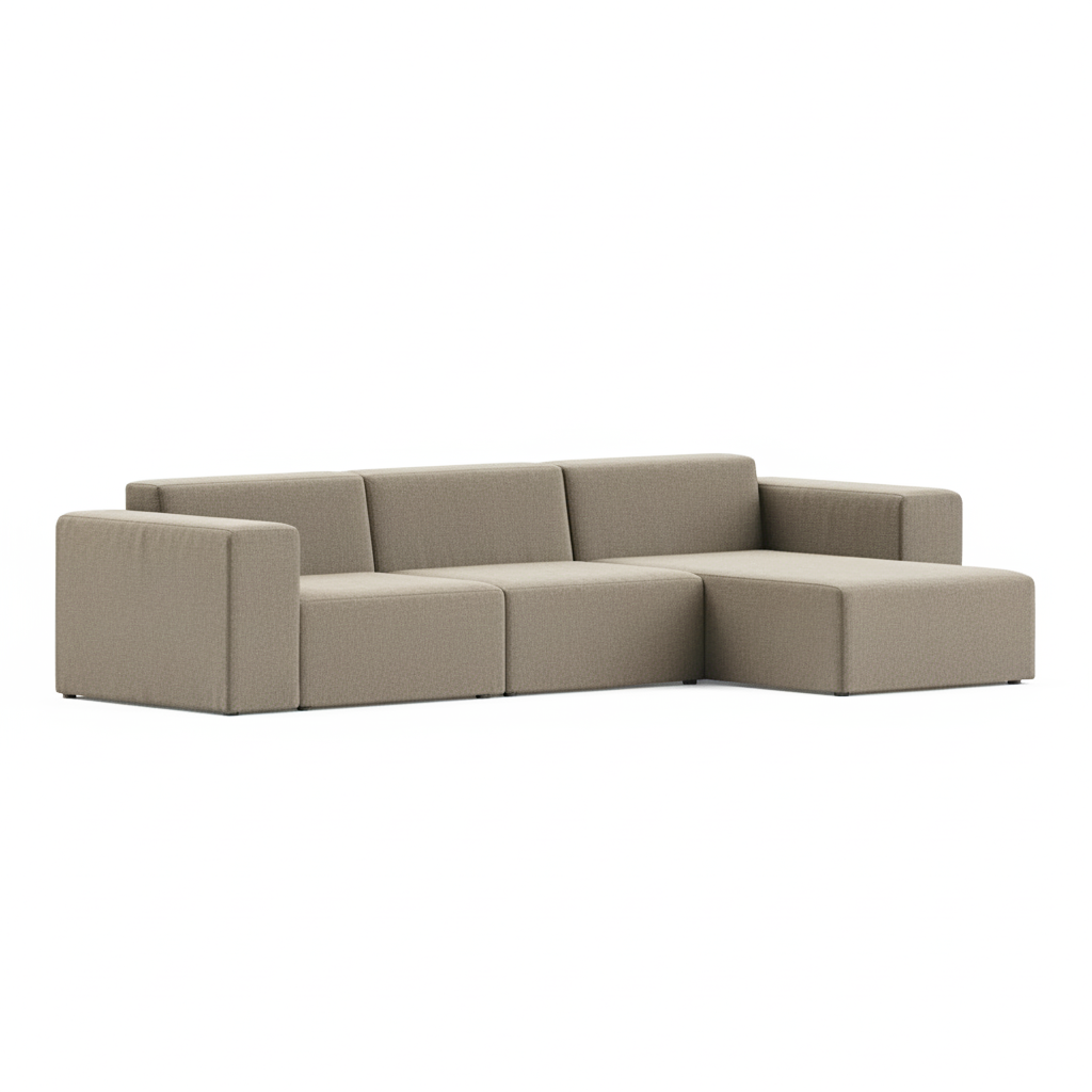 Three-Piece Form Sectional