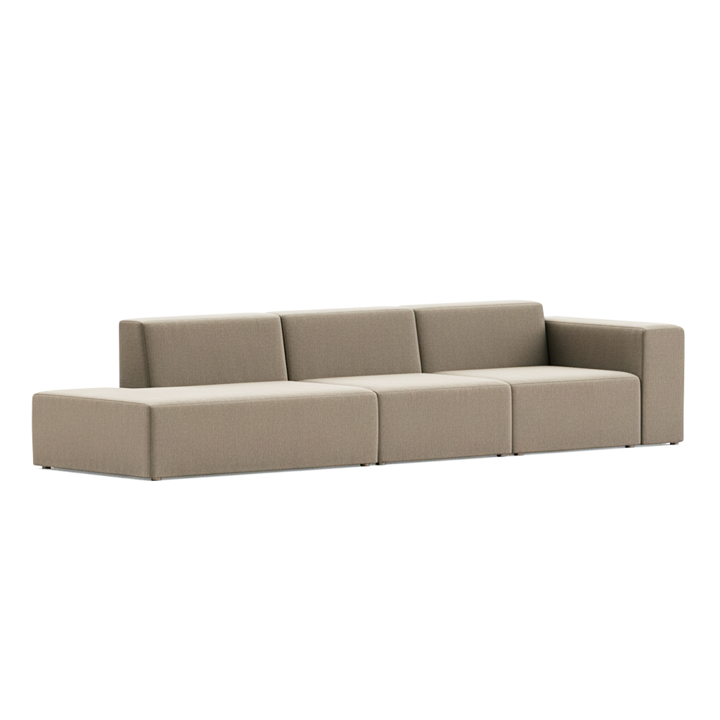 Three-Piece Form Sectional