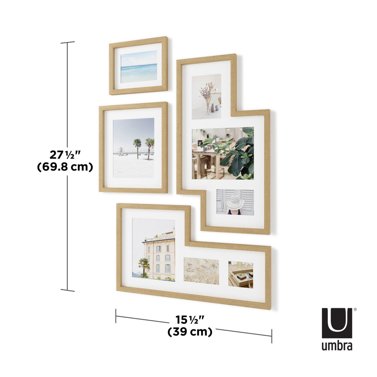 Mingle Wall Picture Frames, Set of 4