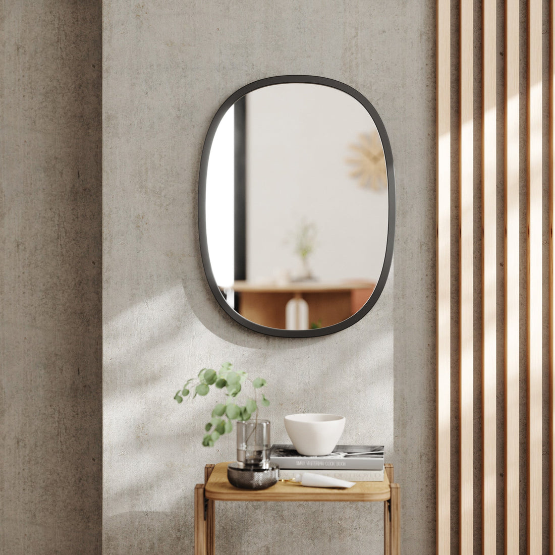 Hub Oval Wall Mirror