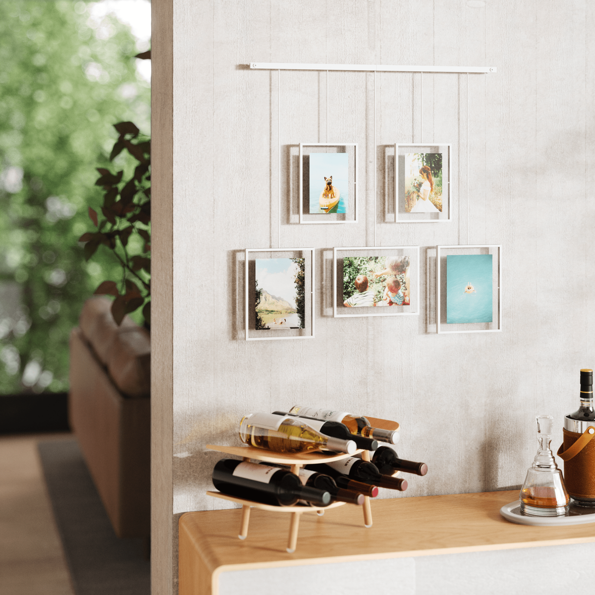 Exhibit Wall Picture Frames, Set of 5